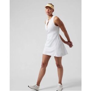 Athleta White Ace Tennis Dress Size Small
